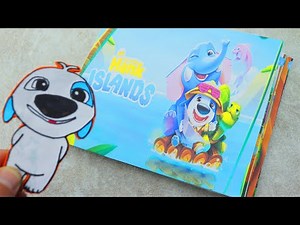 DIY My Talking Hank: Islands Gameplay Walkthrough Part 1| Paper Book