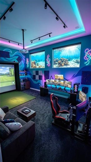 Dream game room setup #gameroom #timelapse #build
