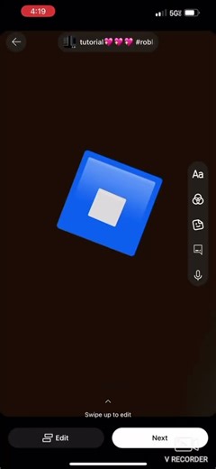 Making a Roblox logo! #roblox #robloxlogo ￼