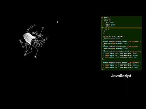 Pure Vanilla JS: The Shadow Hunt Animation 🐍 | #shorts #coding
