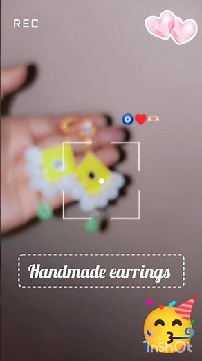 DIY Earrings using waste cardboard! ♻✨#bome #viral#diy#earring#rizkigameon