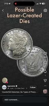 Fake Morgan Silver Dollars Detection by NGC