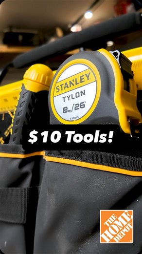 Most people think good tools must be expensive. That’s not always true. Stanley Days is happening at Home Depot from February 5th to April 1st, and everything featured in the promotion is under ten dollars. These are real Stanley hand tools built for real work - perfect for homeowners, DIYers, and anyone looking to stock up without overspending. If you’ve been waiting for a good time to grab quality essentials at a serious value, this is it. Head to Home Depot in-store or online between Feb 5 an