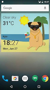 Pugz: Weather Widget