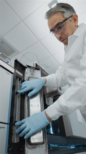 Stanford University on Instagram: "Scientists in the lab of chemical engineer Monther Abu-Remaileh are uncovering the cellular functions that go awry in degenerative brain disorders and identifying therapies that could treat them. #ResearchMatters 🎥: @kurthickman"