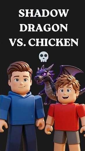 Roblox Adopt Me: Shadow Dragon gegen ein Chicken getauscht #Shorts #Roblox