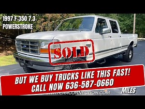 OBS 7.3 Powerstroke: 1997 Ford F-350 Crew Cab Long Bed 7.3 Powerstroke with 78k Miles