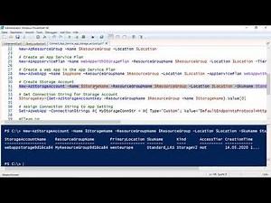 Azure Tip: Mit der PowerShell eine App Service-Anwendung mit einem Speicherkonto verbinden