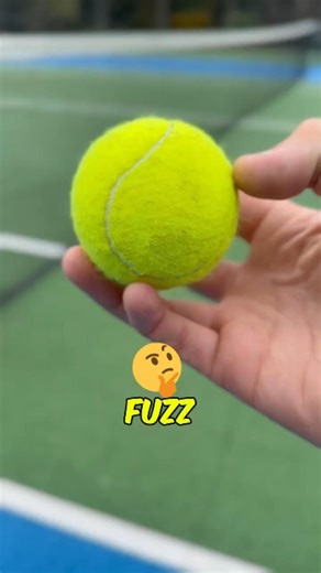 Why Tennis Balls Are Fuzzy (The Secret That Slows Them Down!) #viral