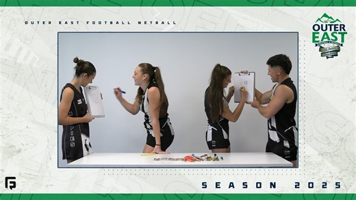 1.4K views | DRAW YOUR CLUB LOGO IN 60 SECONDS | You've seen the drawings, now watch the video and see which player did which logo ✍ | OUTER EAST 'Community Bank' Football & Netball | Facebook