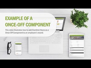 Once-Off Component: Processing Overtime