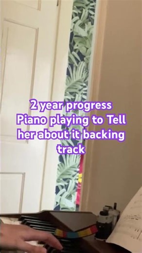 Tell her about it cover practise #intermediatepiano