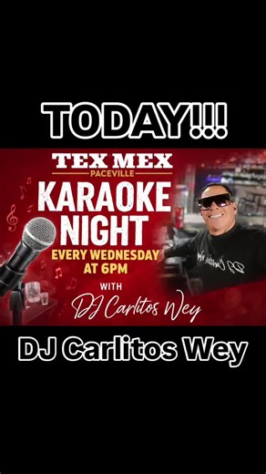 🎤✨ WEDNESDAY NIGHT KARAOKE PARTY ✨🎤 Midweek plans? Sorted. 😎 Join us tonight at Tex Mex Bar & Grill for a night full of singing, dancing, and pure vibes! 💃🕺 🎧 Music & party vibes by DJ Carlito 🎶 Grab the mic and sing your heart out 💃 Dance the night away with your crew 🍹 Enjoy bar offers starting from 6 PM Whether you’re here to perform or just party, it’s all about fun, energy, and great company 🔥 ⏰ From 6 PM till late 📍 Tex Mex Bar & Grill Tag your friends, pick your song, and let’s