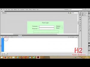 Tutorial Form Login dengan Adobe Flash CS6