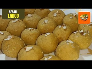 How to Make Soft & Tasty Besan Ladoo | Traditional Indian Sweet Recipe
