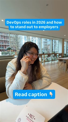 Upskill UK on Instagram: "DevOps roles in 2026 — and how to stand out 👇 DevOps in 2026 isn’t about knowing more tools. That stage is already over. ⚙️ Most candidates are still preparing for DevOps roles from years ago — learning everything at once, collecting tool names, and hoping that’s enough. It isn’t. UK employers are moving away from “task-based” DevOps roles and hiring for ownership-based roles instead. The roles growing the fastest are: • Platform Engineer 🧱 • Cloud Infrastructure Engi