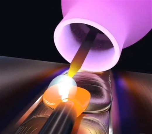 Welding Animation #animation #tigwelding #tig #welding #welder #weldinglife #weldernation #weldlife #weldingart #weld #clips #viralpage #followerseveryone #highlights #aluminum #skills | Wang Yu's Work