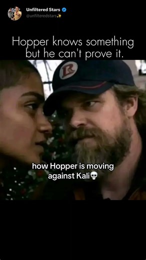 👀Hopper knows something but he can't prove it #strangerthings5 #shorts