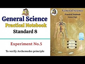 Experiment No.5 | Class 8th General Science practical Notebook answers | balbharti Science practical