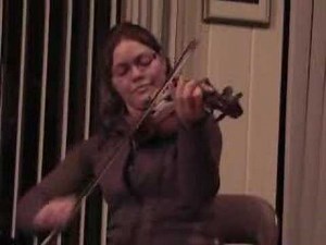 Fiddler Cynthia MacLeod and Gordon Belsher from P.E.I.