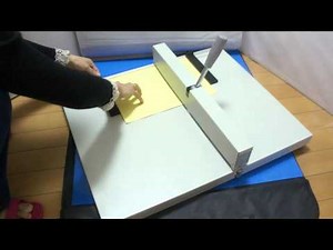Manual Paper Scoring Heavy Duty Creasing Machine , paper marking press 460mm