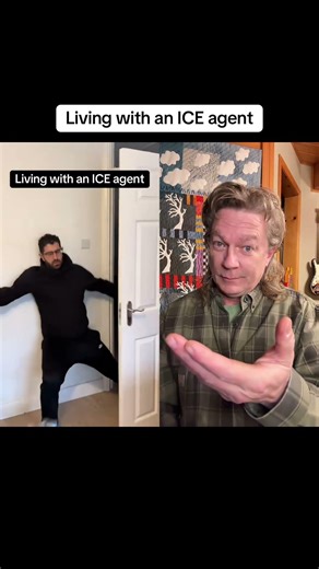 Living with an ICE agent #duet #ice #iceagent #triggerhappy #criminals #funny #humor #satire