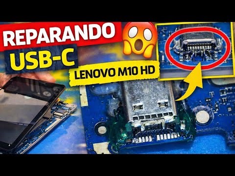 Reparar USB-C Lenovo Tab M10 HD (NO CARGA) 🔧 Sin repuesto exacto