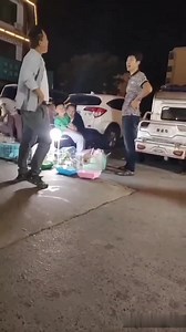 Two Men Fight And Struck Each Other With Two Knives