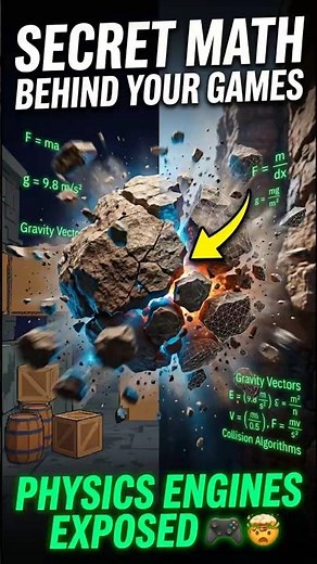 How Games Actually Calculate Gravity (Physics Engines Explained)