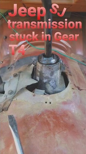Transmission stuck in gear