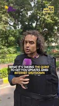 What It's Taking The Quint to Get You Updates Amid Internet Shutdown | The Quint