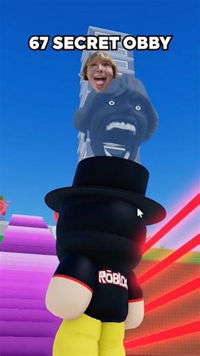 I Found 67 SECRET OBBY In Roblox! 😳