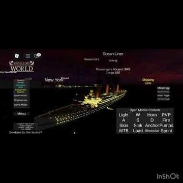 The sinking of Britannic