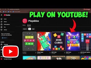 How To Play Games on YouTube (Built-in Games On YouTube) – 2026 Youtube Playables Tutorial!