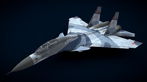 Sukhoi Su-30 flanker c - Download Free 3D model by andertan