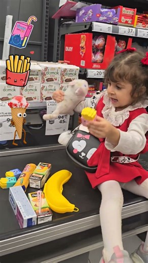 cute 🍟🍌🧃😢