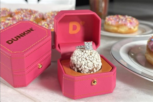 Dunkin’ is giving ‘I Dough’ proposal ring boxes for limited time