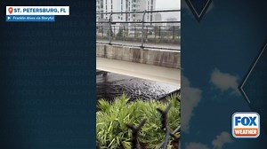 11K views · 52 reactions | ️ SWAMPED: South Florida roads were swamped with flooding after rounds of heavy rain. Miami shattered a daily rain record on Monday. When the precipitation ends: https://www.foxweather.com/weather-news/miami-south-florida-flood-threat-may-2025 | FOX Weather | Facebook