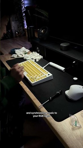 Thocky vs creamy mechanical keyboard akko pc75b plus