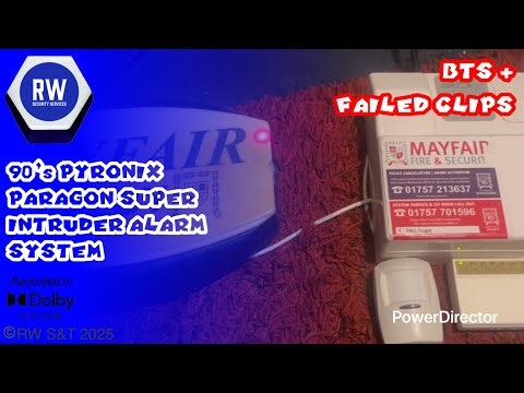 Paragon Problems… (90’s Pyronix Paragon Super Intruder Alarm System BTS)