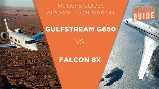 Gulfstream G650 vs Dassault Falcon 8X: The Insiders' Guide Aircraft Comparison