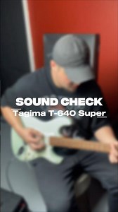 🎸 Sound check da nova Tagima T-640 Super! #Tagima #TagimaT640Super #SoundCheck #GuitarTone