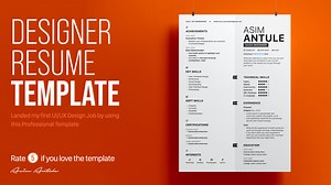 Designer Resume Template ✍🏻