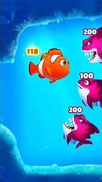 Fishdom 🐠 ads Mini Games New update. Hungry fish video gameplay Nft Fishdom