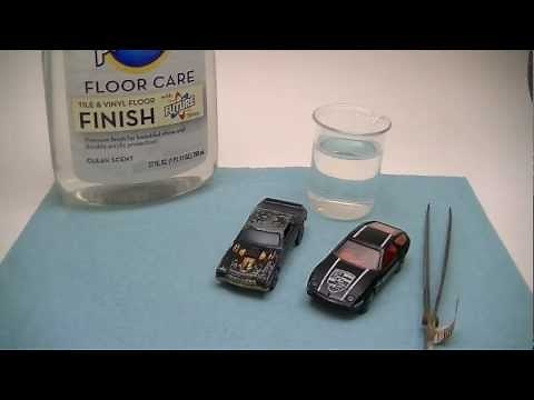 Remove Scratches and Fogging in the Plastic Windshields of Vintage Hot Wheels