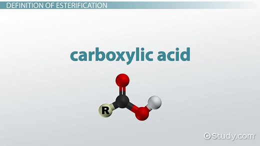 Esterification | Reaction, Mechanism & Formula