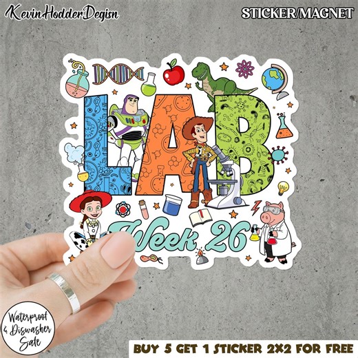 Lab Week 2026 Laboratory Team Sticker, Medical Lab Appreciation Vinyl Decal, Funny Lab Tech Scientist Sticker - Etsy