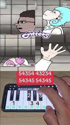 Poppy Playtime Chapter 3 Smiling Critters ‪@ds.toon92‬ - Piano Tutorial