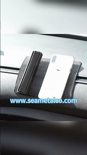 Car Dashboard Anti-Slip Mat, Universal Car Dash Sticky Rubber Mat, Non Slip Auto Dash Gripping Mat