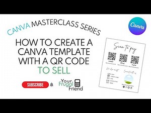 How to Make a Custom QR Code in Canva to Sell!